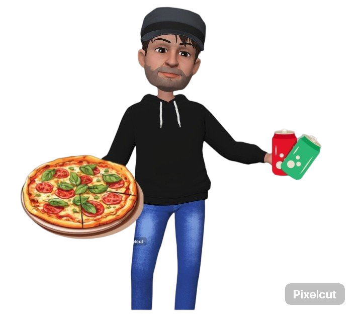 LG PIZZA 2 Toppings 2 Can Sodas.