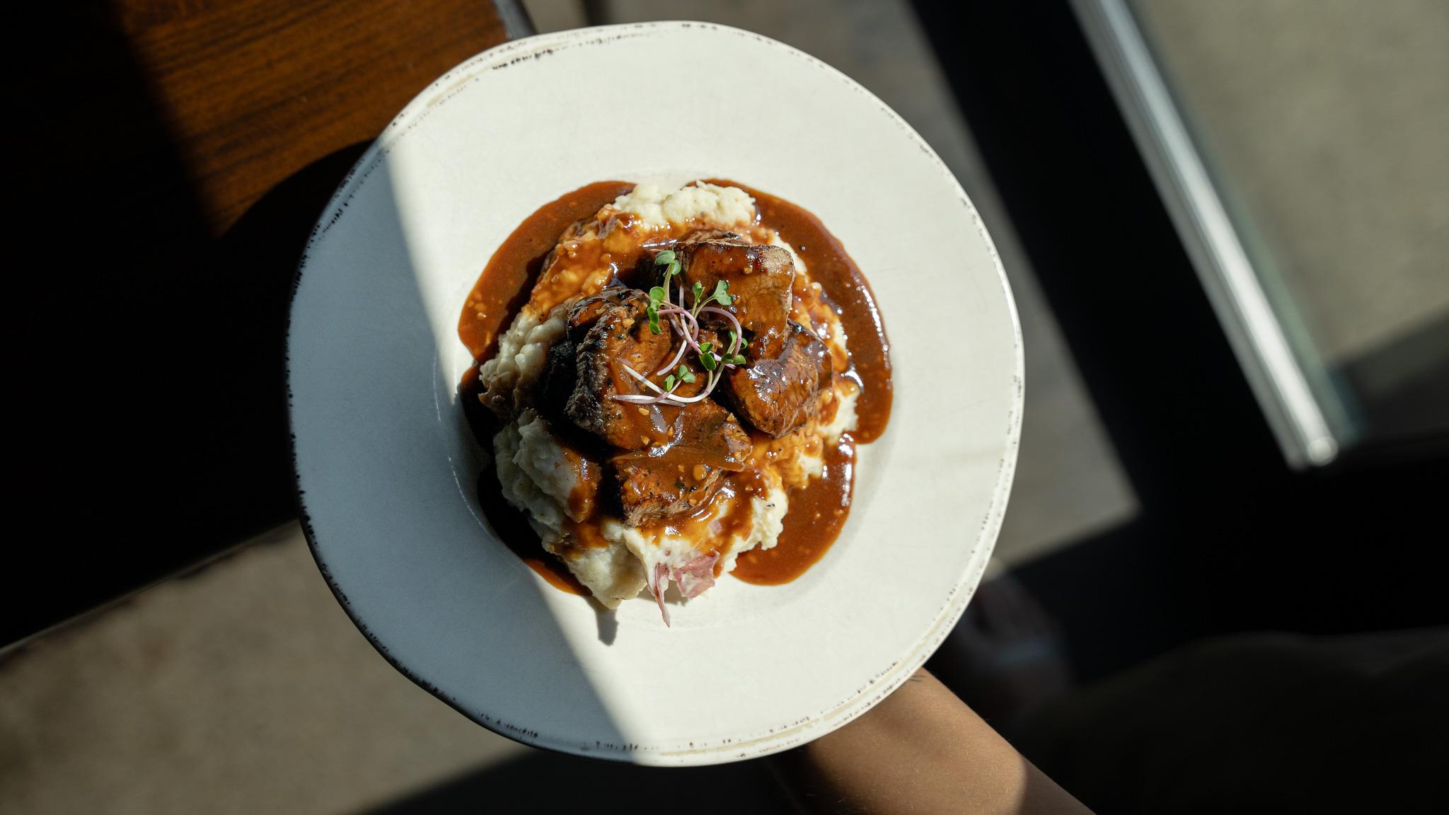 Beef Marsala.