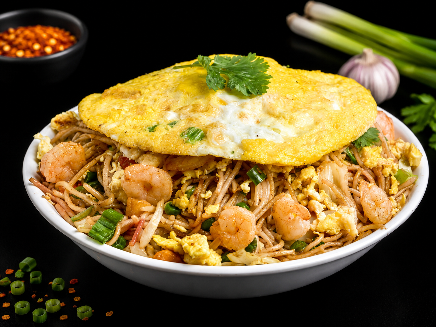 Hakka Shrimp Noodles.