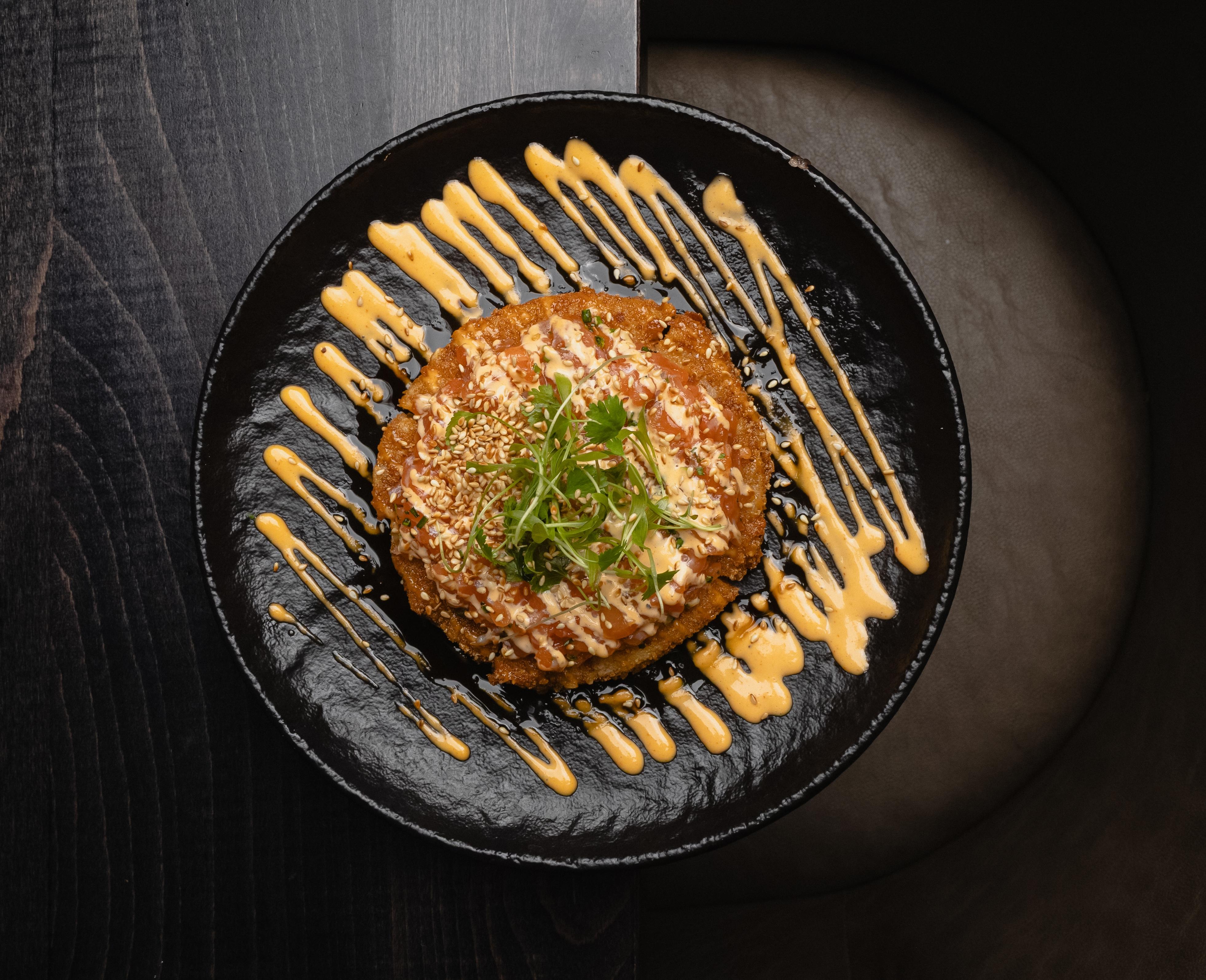 Crispy Rice Croquette.