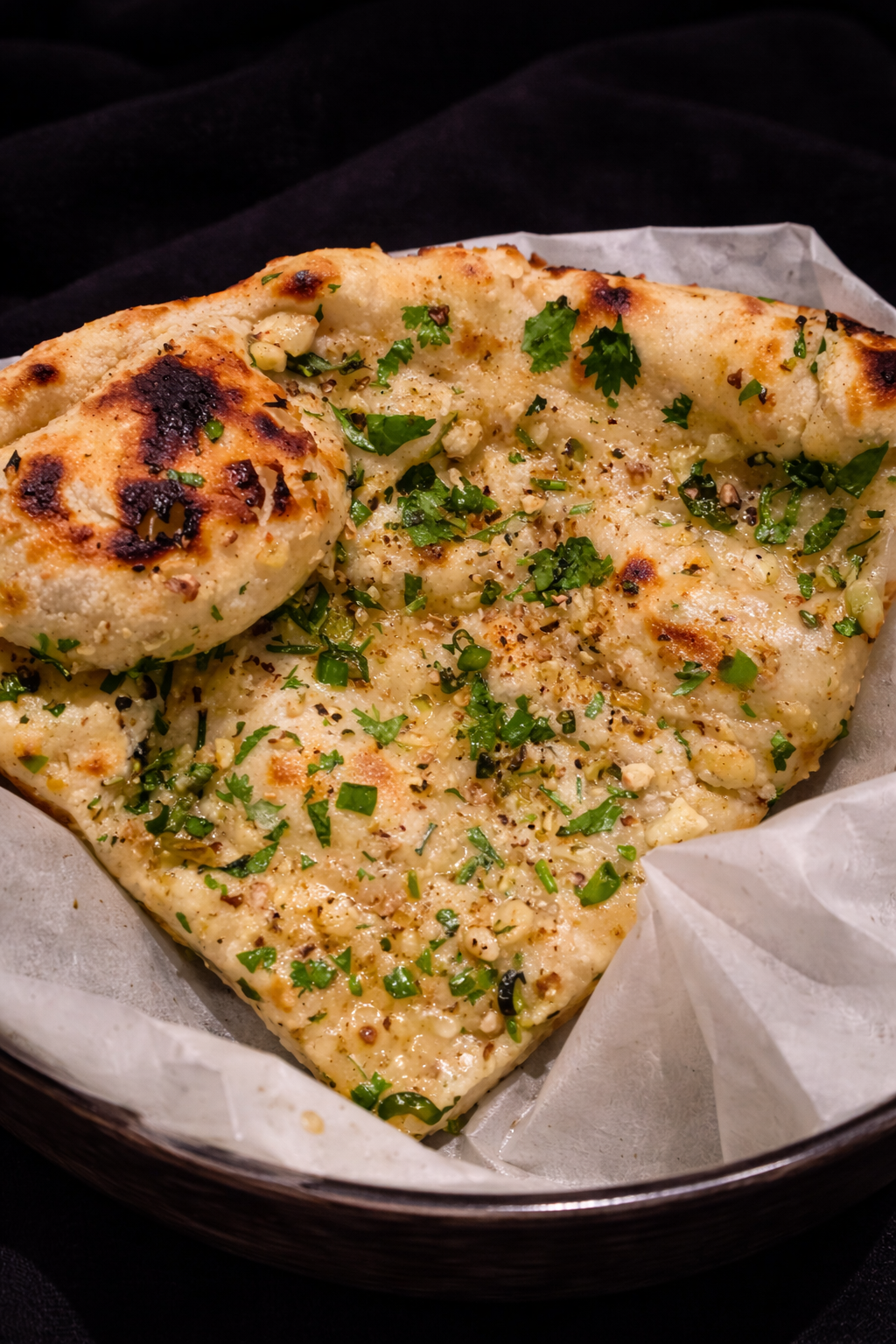 Spicy Bullet Naan.