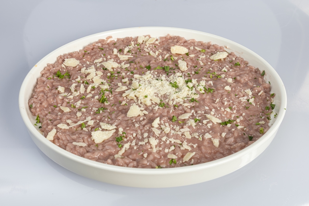 Barbera D’alba with filet mignon Risotto.