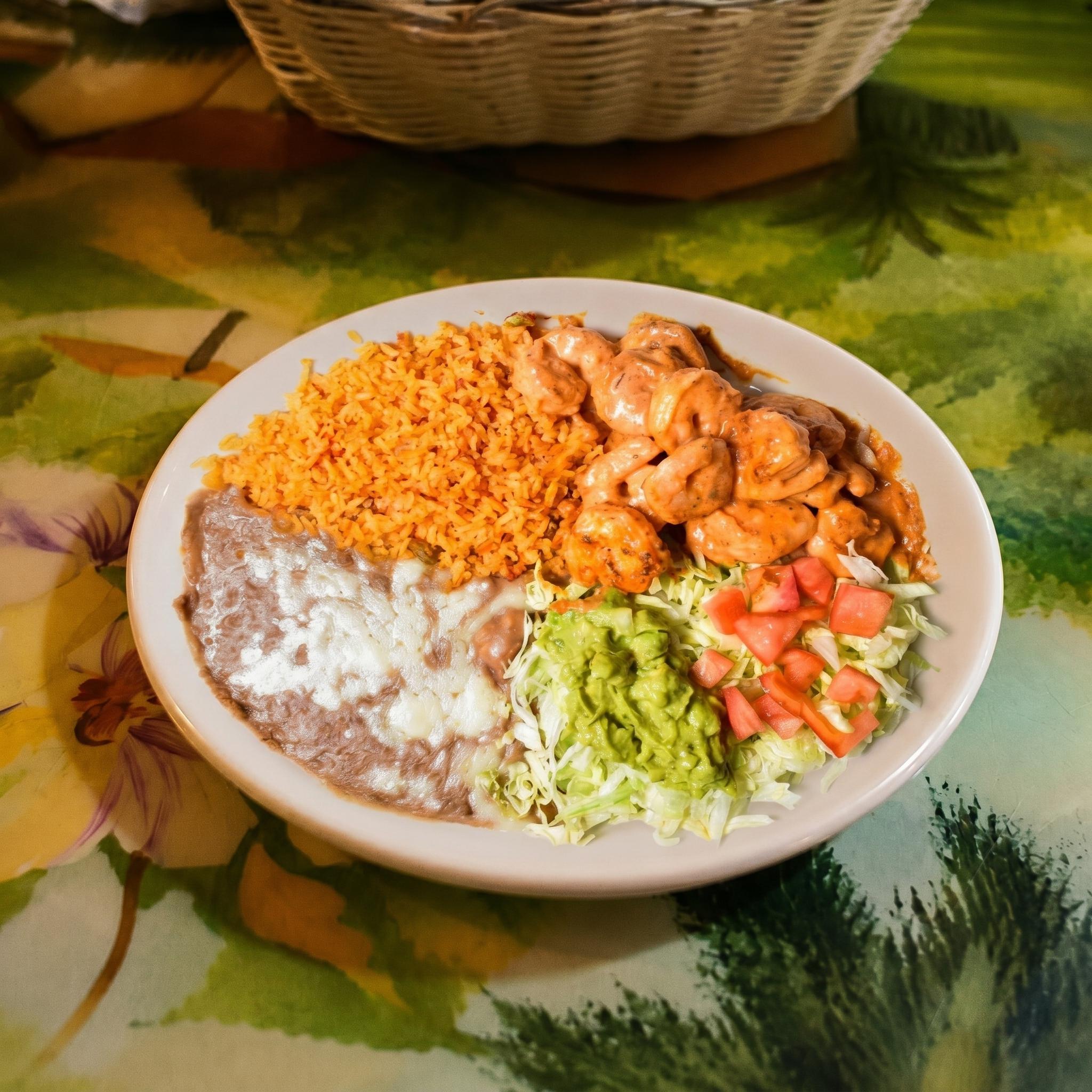 Shrimp Cancun.