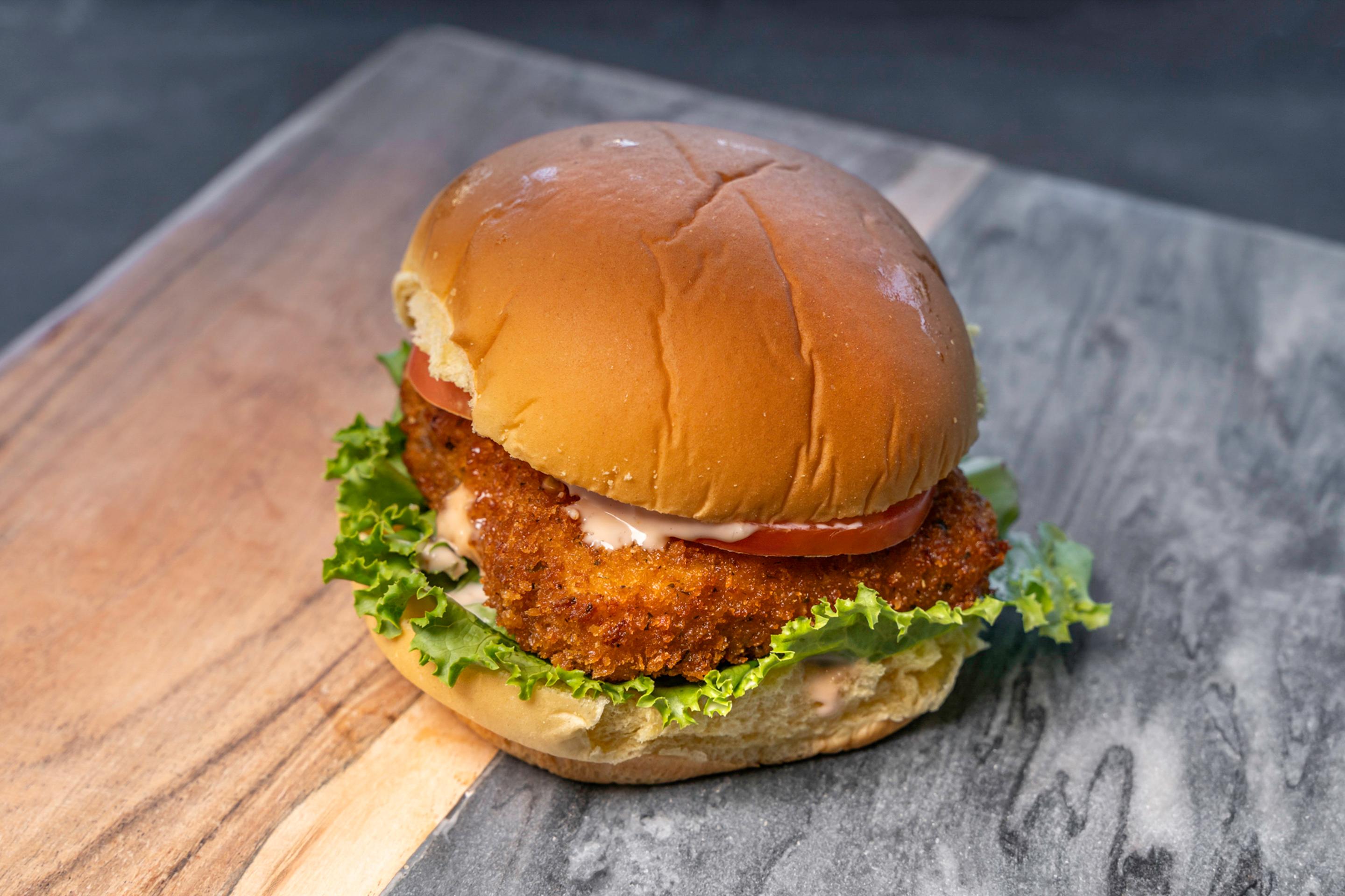 The Mac Patty  (vegetarian).