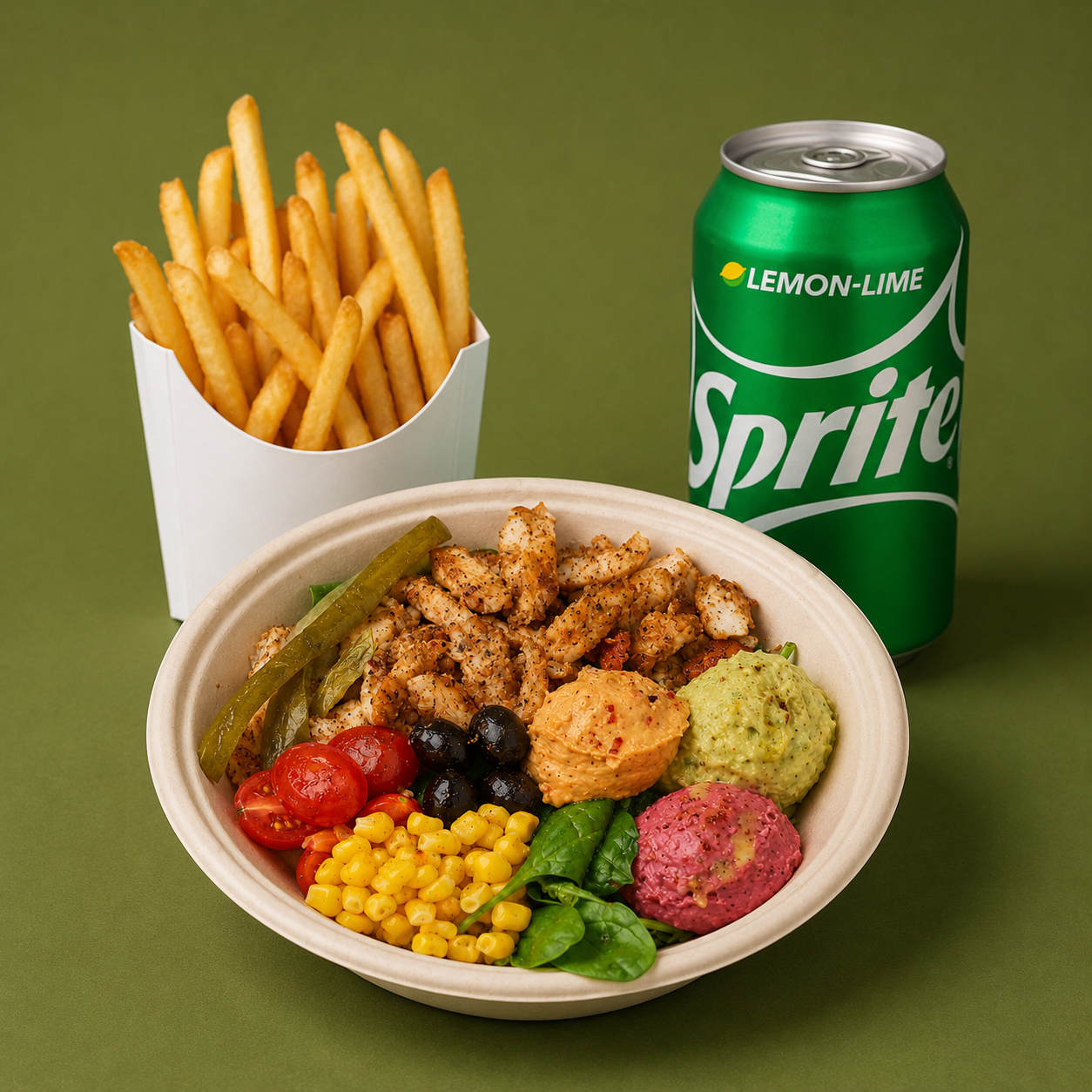 ATX Shawarma Combo.