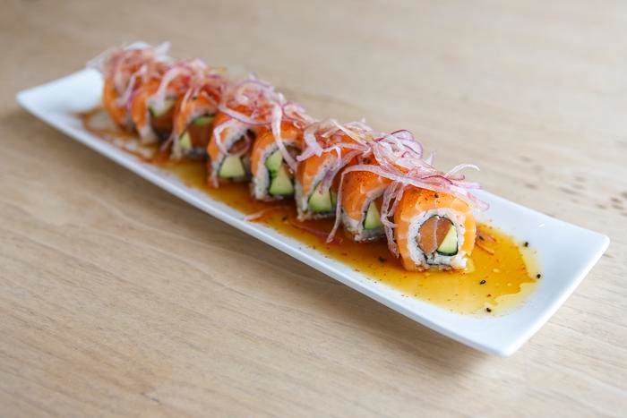 Salmon Fusion Roll.