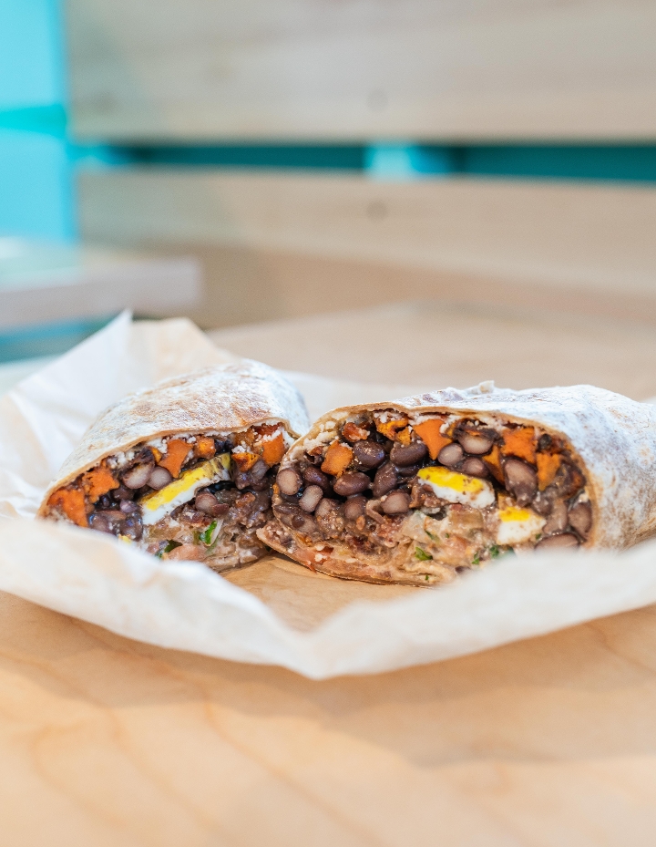 Sweet Potato Burrito.