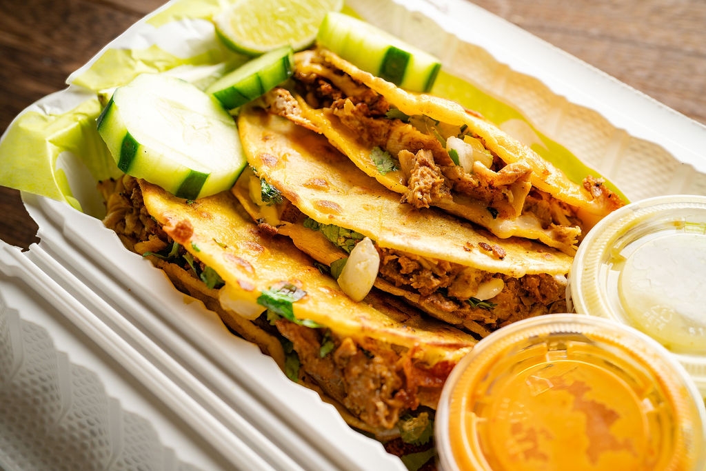 3x Tinga Tacos.