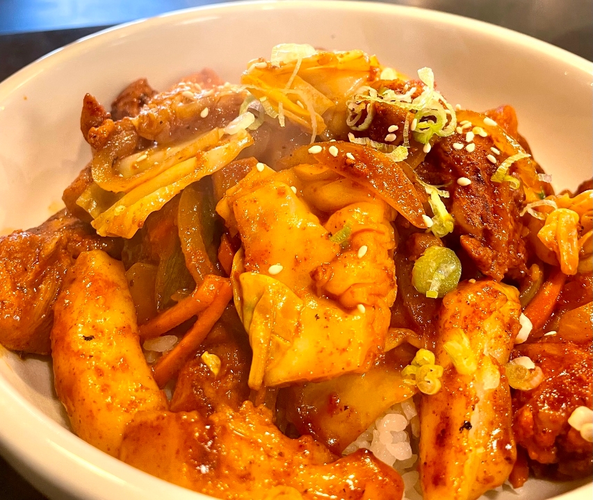 Bowl Dak-Galbi.