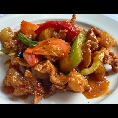 Sesame Chicken.