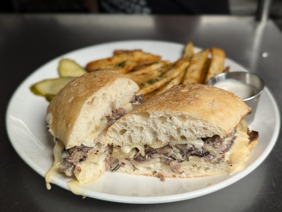 Smoked Ribeye Melt.