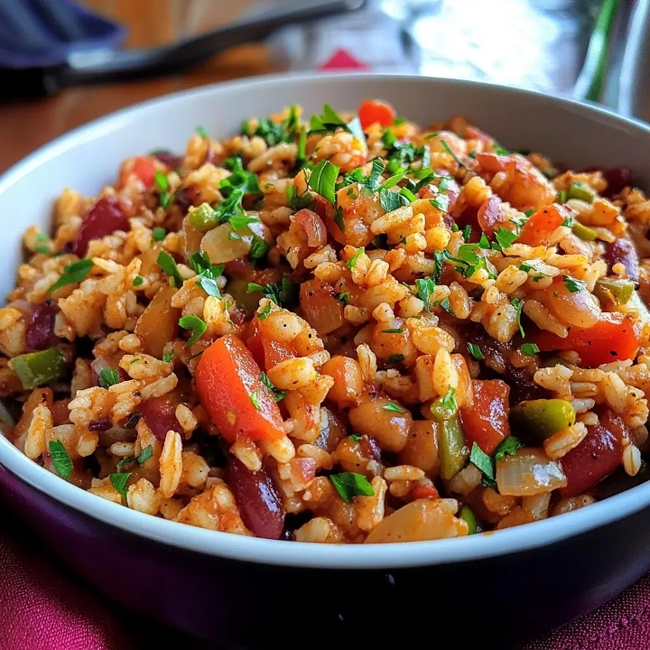 Vegetarian Jambalaya.