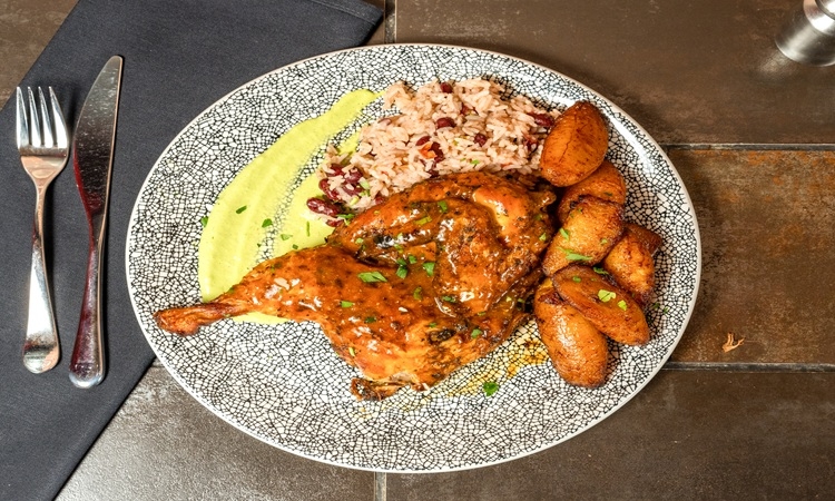 Mojo Roasted Chicken.