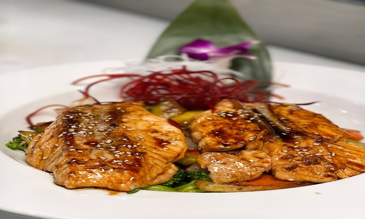 Teriyaki Salmon.