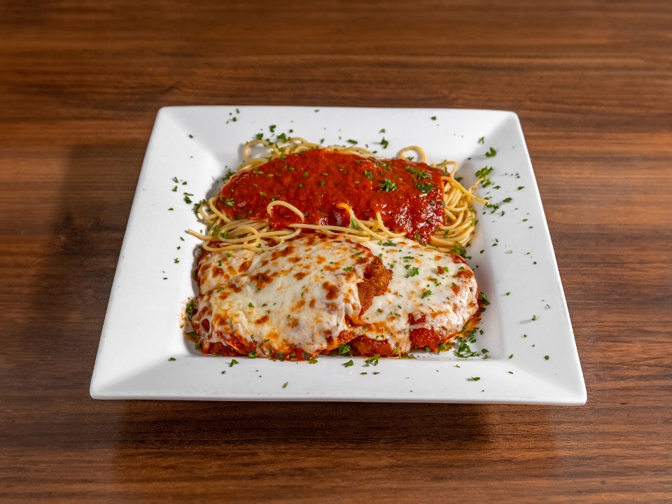 Chicken Parmigiana.