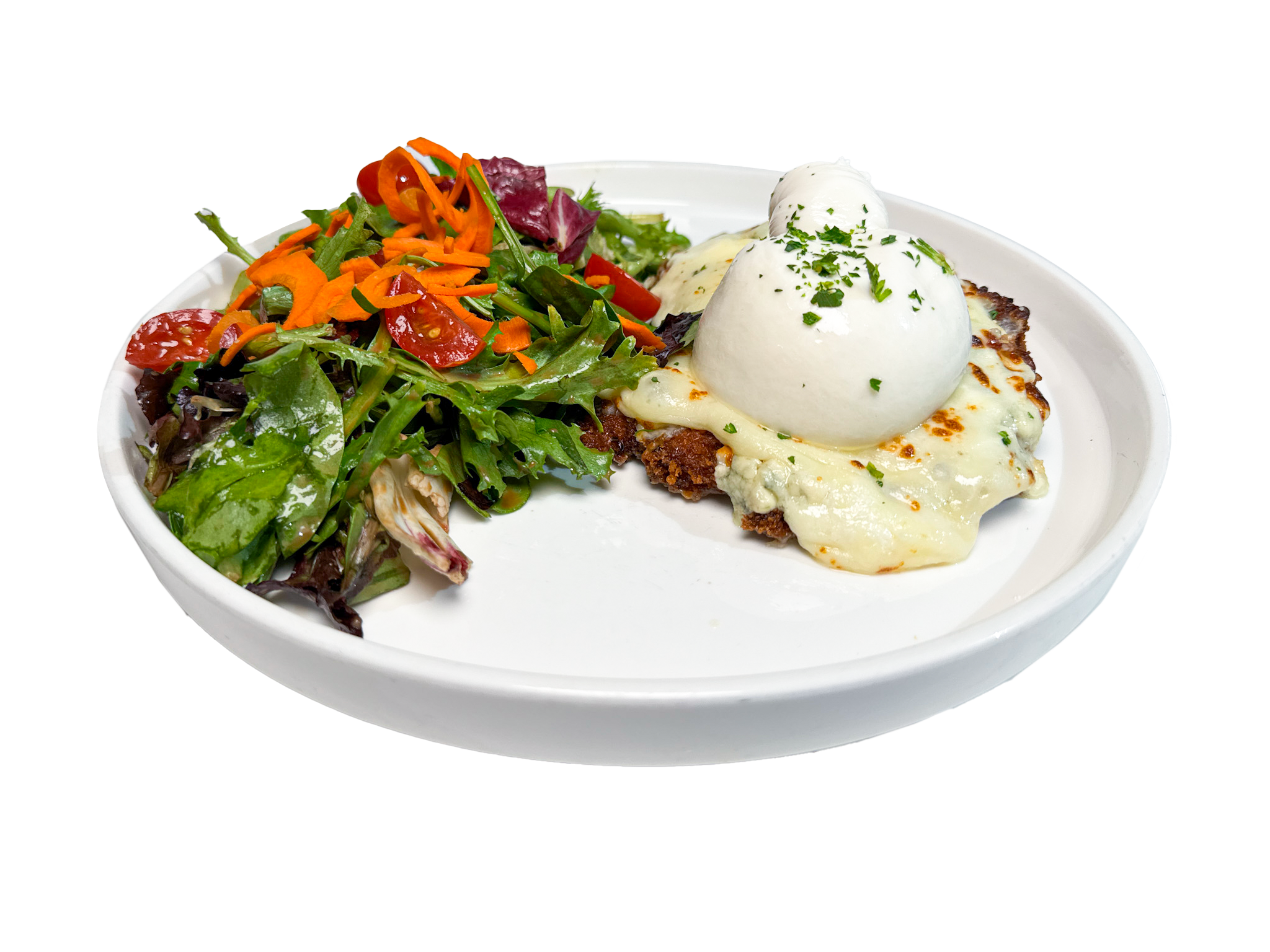 Quattro Formaggi Milanesa.