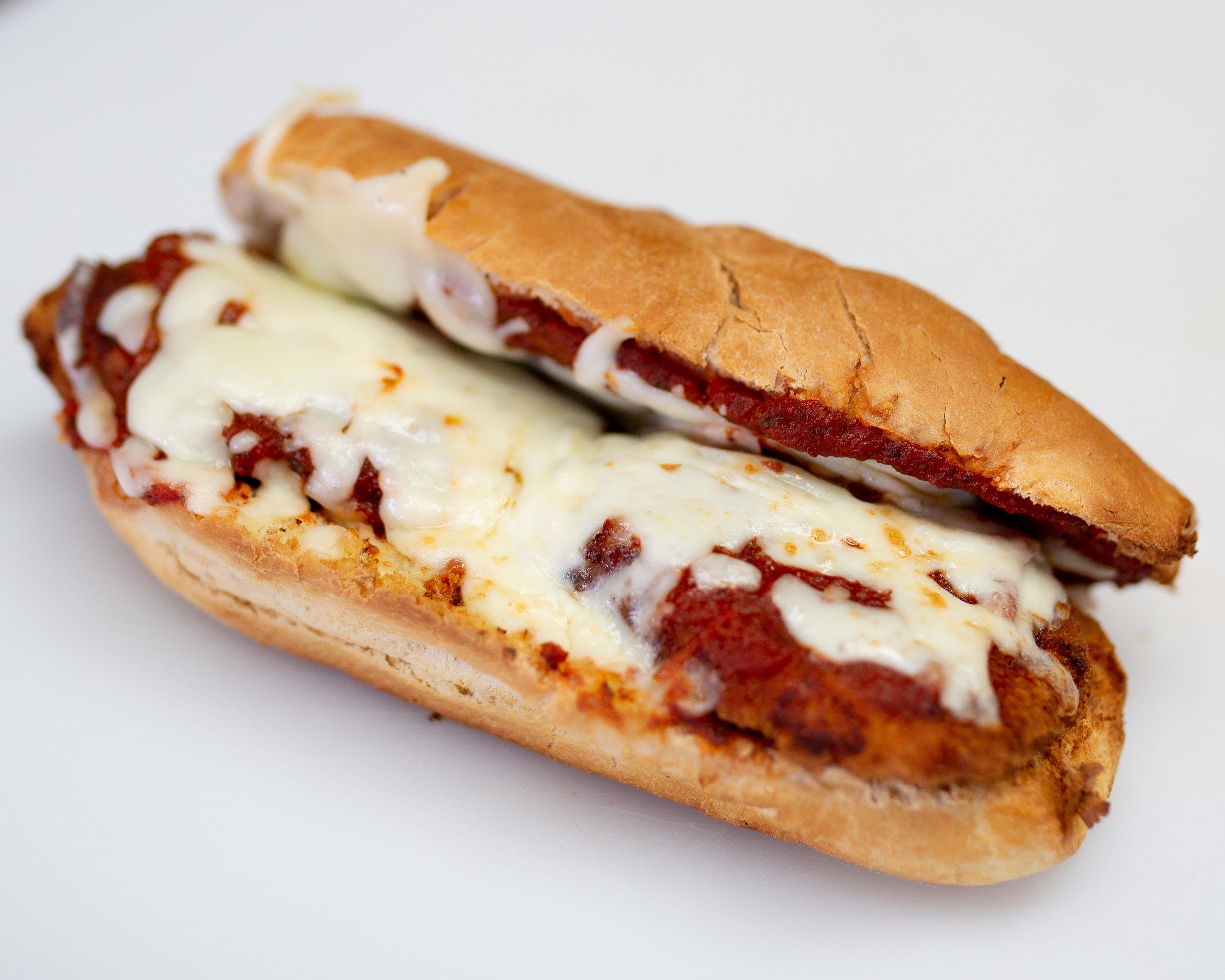 Chicken Parmesan Sandwich.