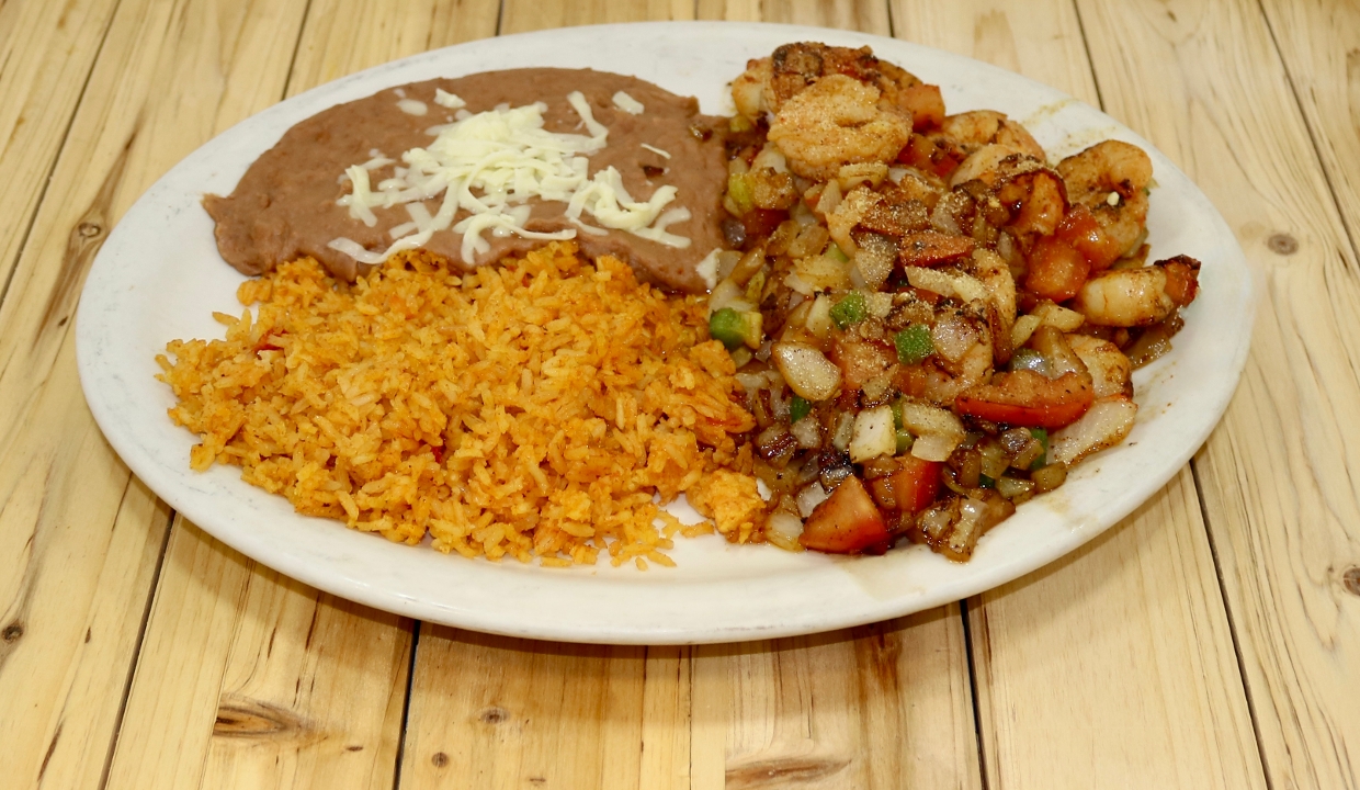 Camarones a La Mexicana.