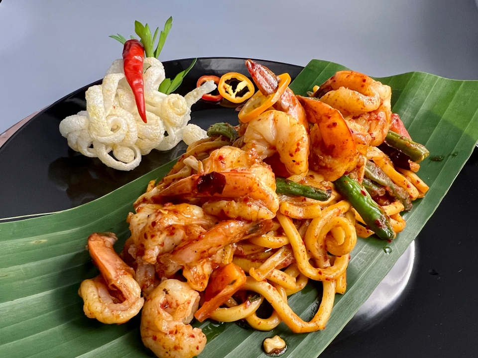 Drunken shrimp.