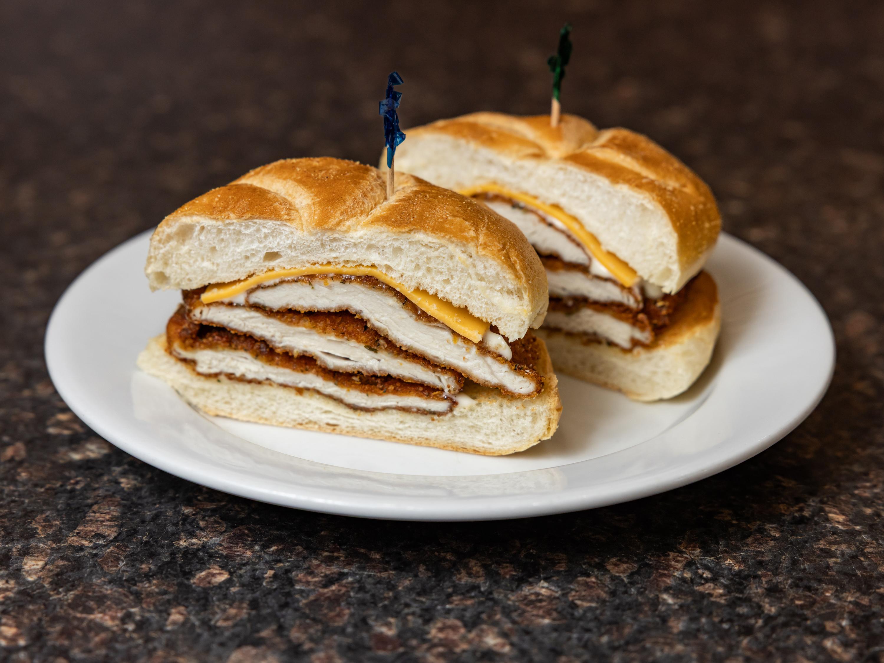 Chicken Cutlet Sandwich.
