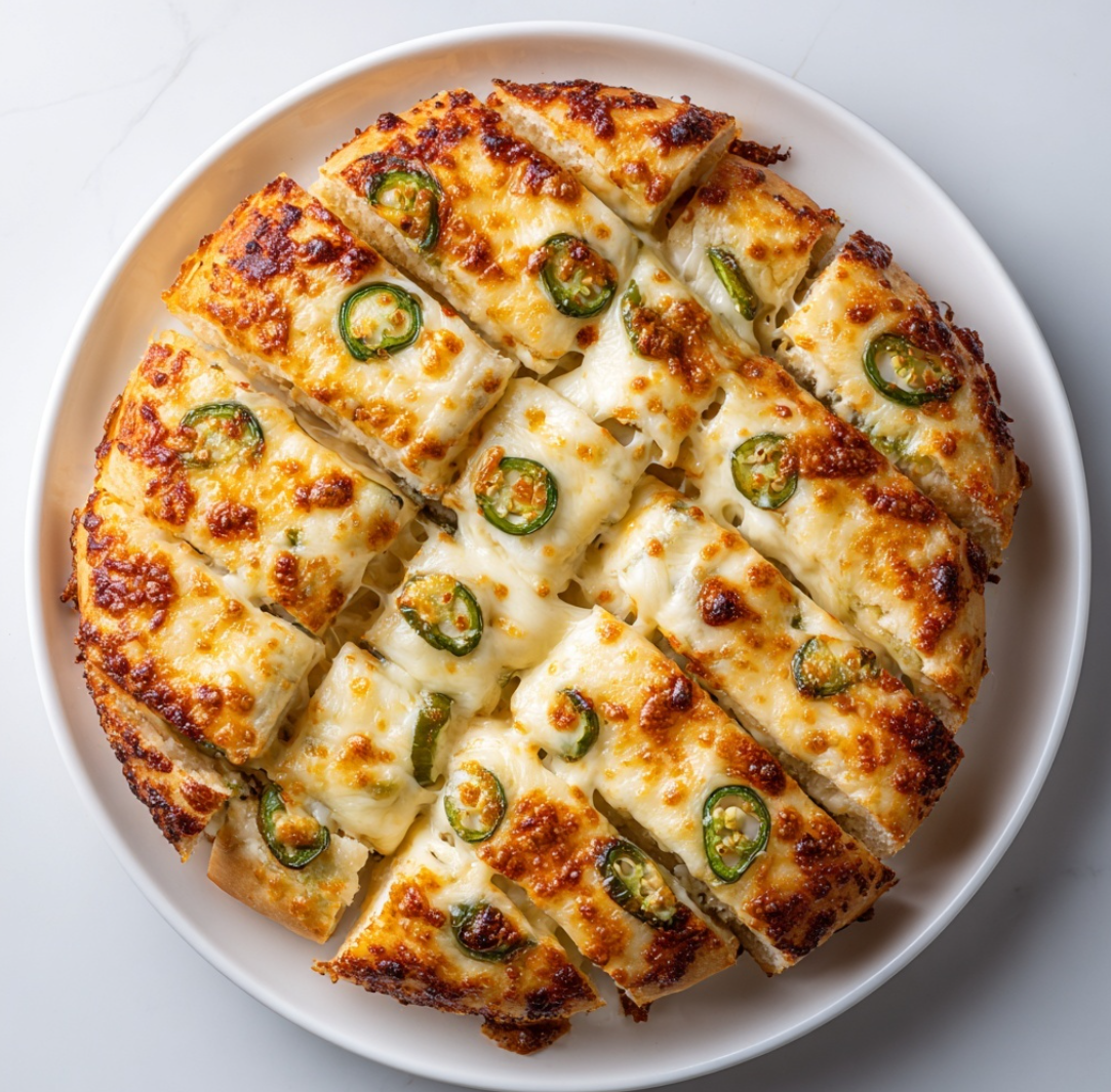 Vegan Jalapeno Cheese Bread.