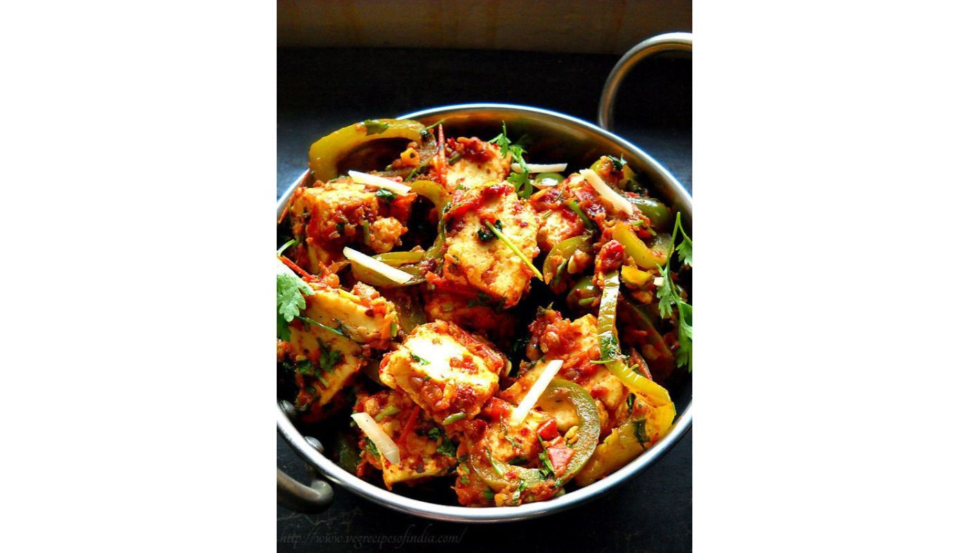 Kadai Paneer - Non Vegan, Gluten free.