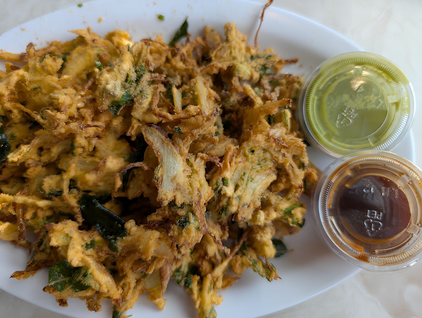 Onion Pakoda.
