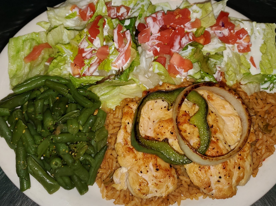 Charbroiled Chicken.