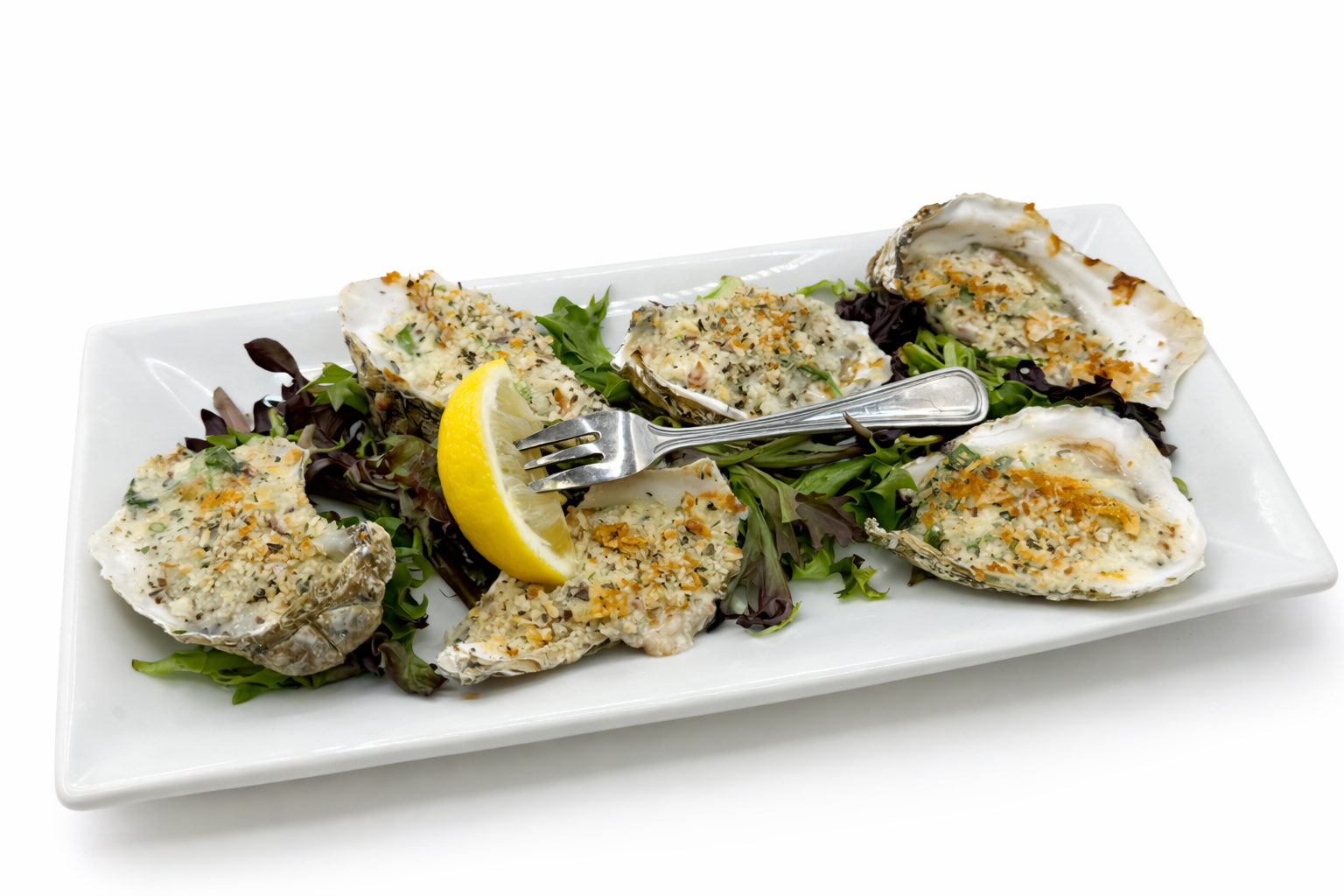 Oysters Rockefeller.