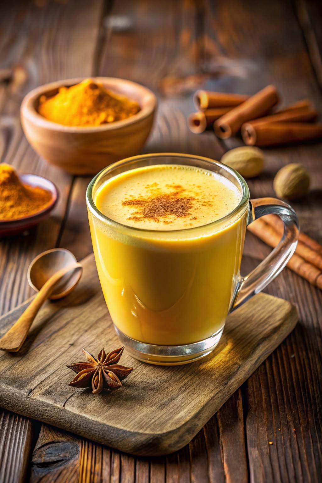 GOLDEN LATTE.