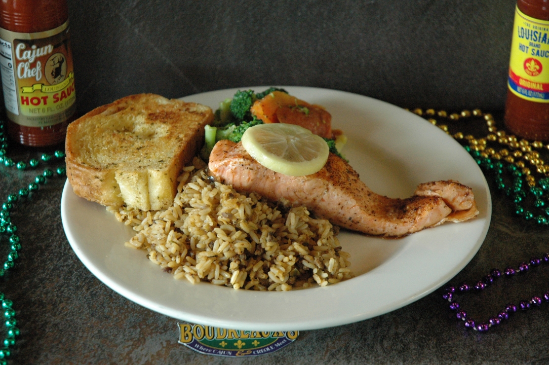Grilled Salmon.