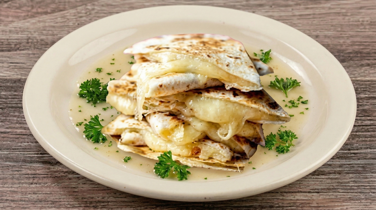 Cheese Quesadilla.