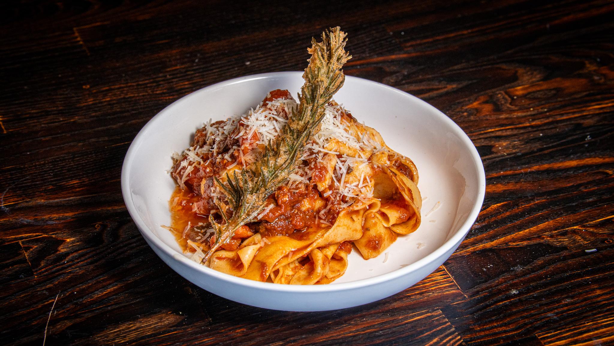 Wild Boar Ragu Pappardelle.