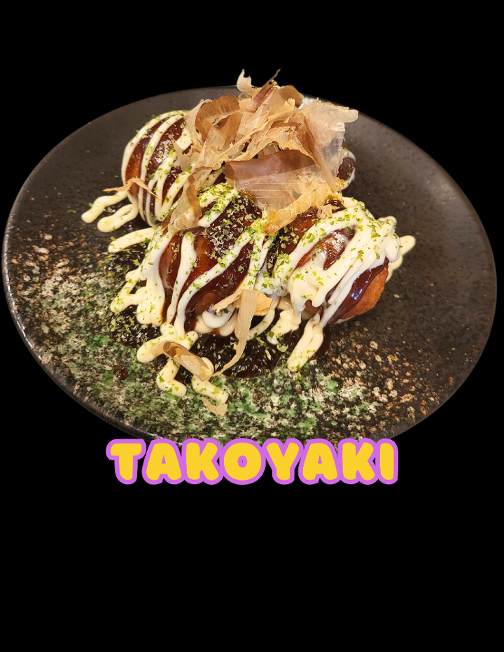 Takoyaki (L).