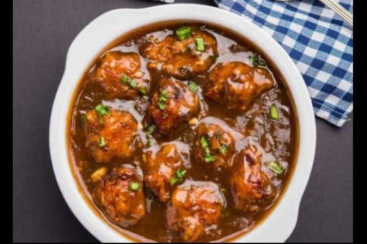 Bucket Veg Manchurian.
