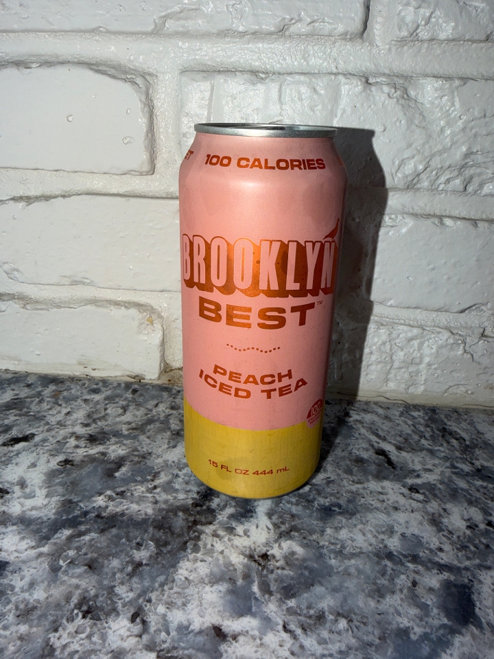Brooklyn Best Peach Tea.
