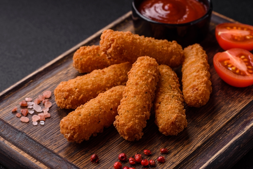 MOZZARELLA STICKS.