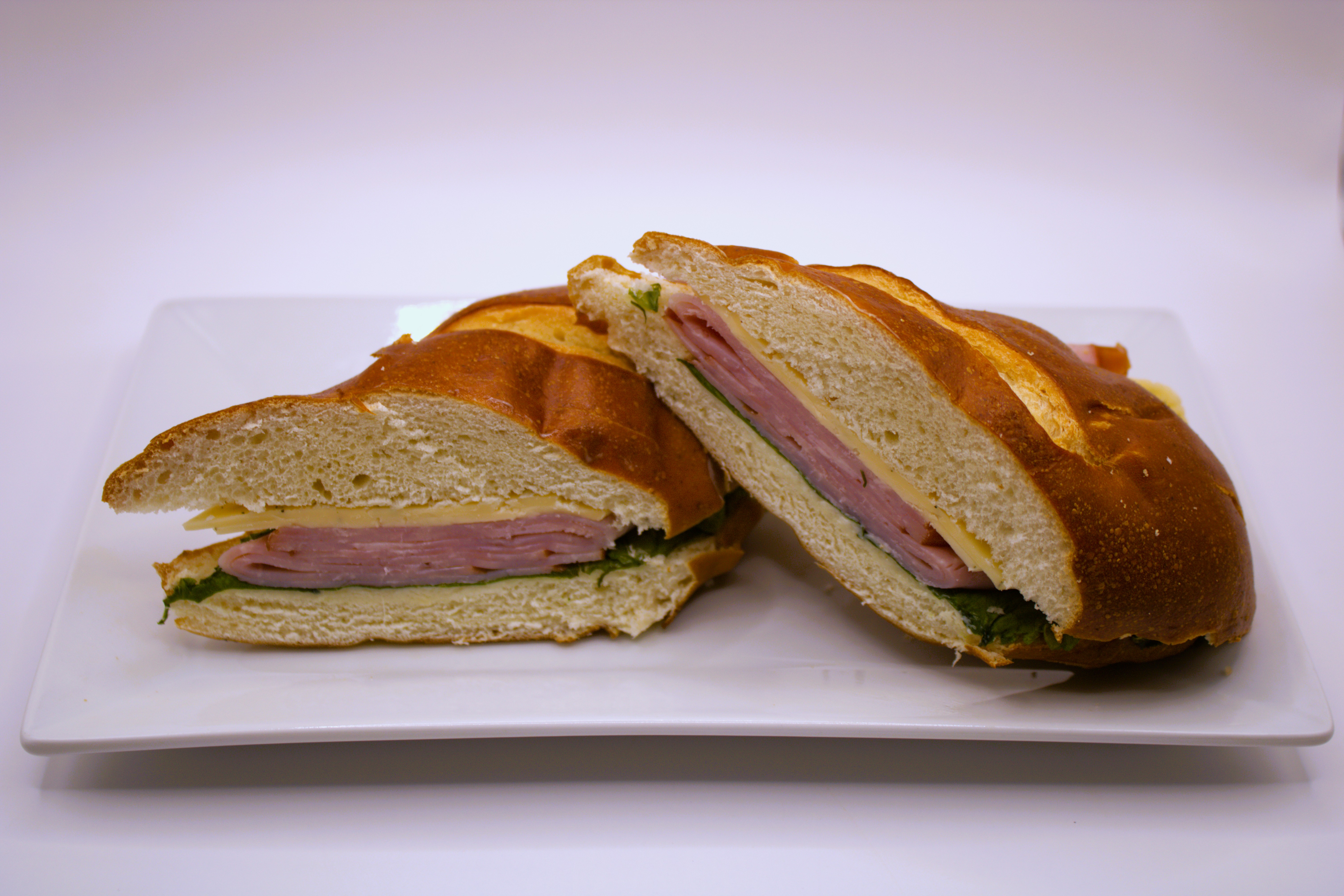 Ham & Dill Havarti Sandwich.
