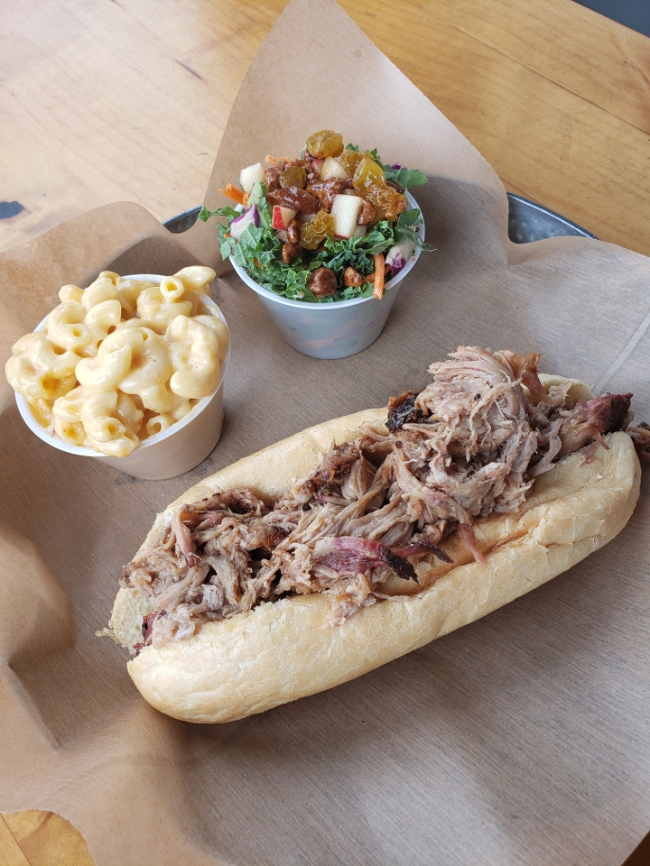 Pulled Pork Sandwich.