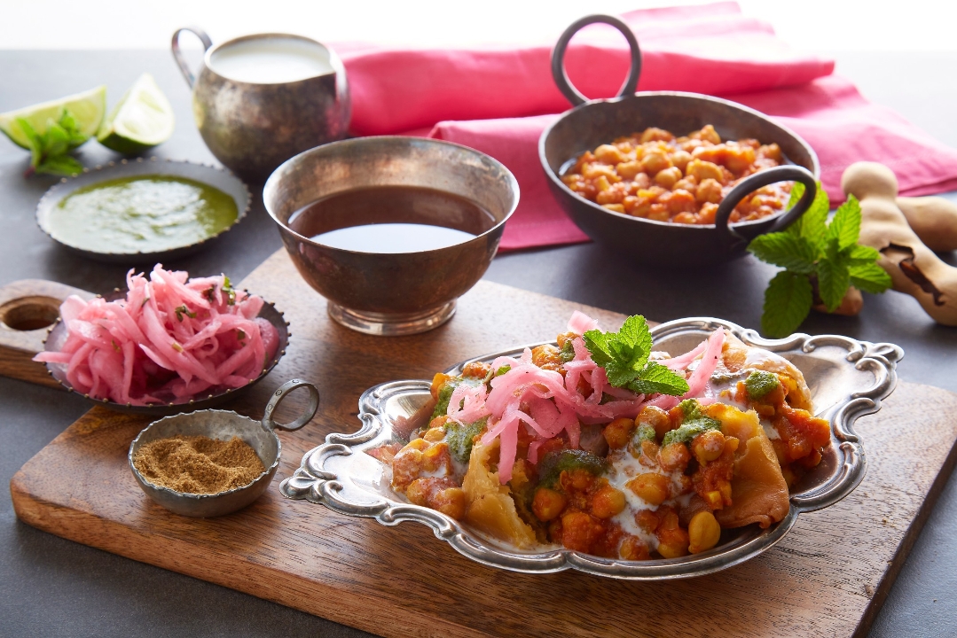 Samosa Chaat | veg.