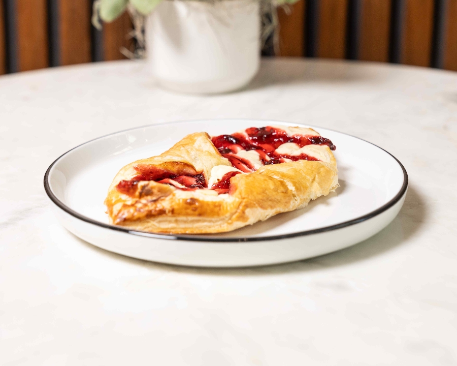 Strawberry Danish.