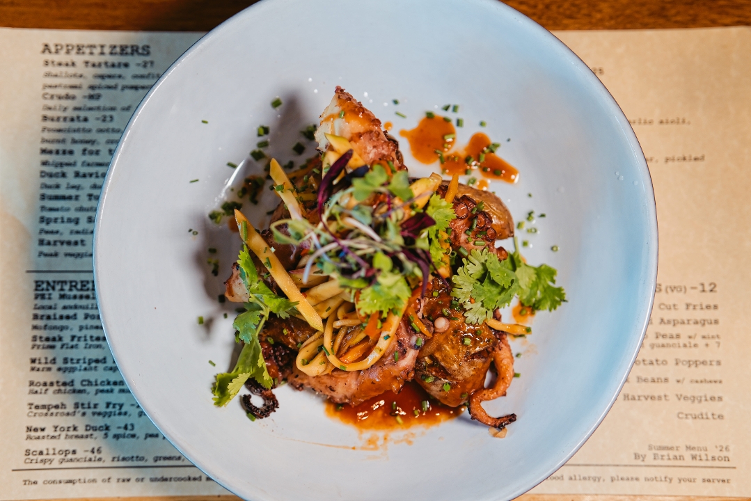 Grilled Octopus.