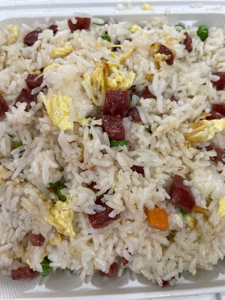 腊肠炒饭 201.Lup Cheong Fried Rice.