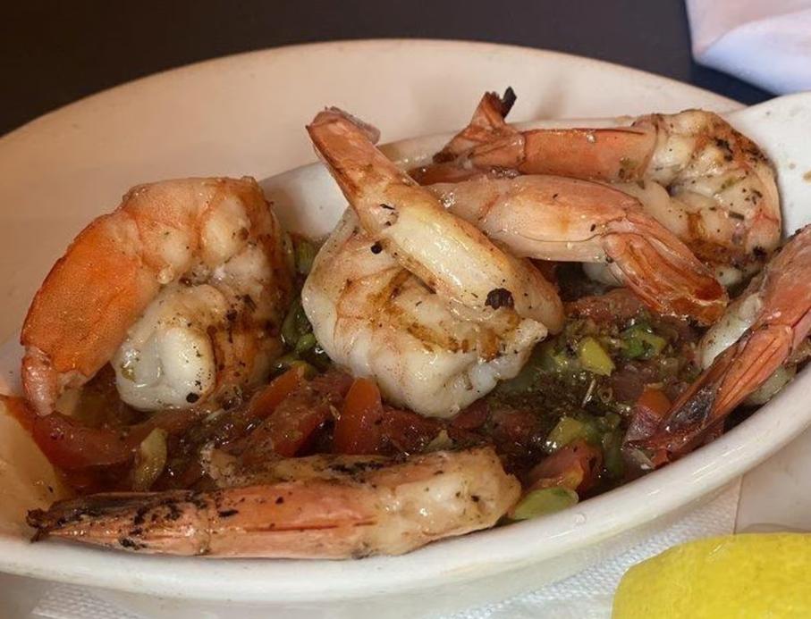 Jumbo Prawn Cocktail.