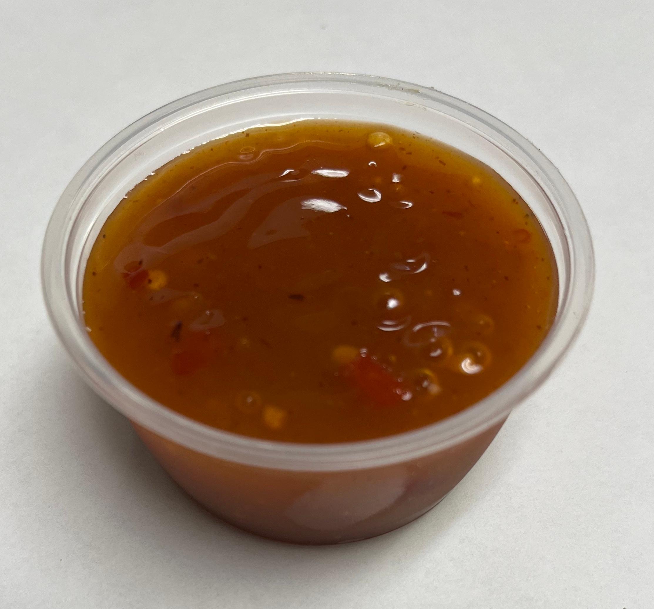 Side of Mango Habanero Sauce.