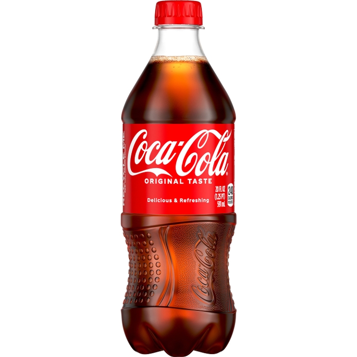 Coke (20 oz bottle).