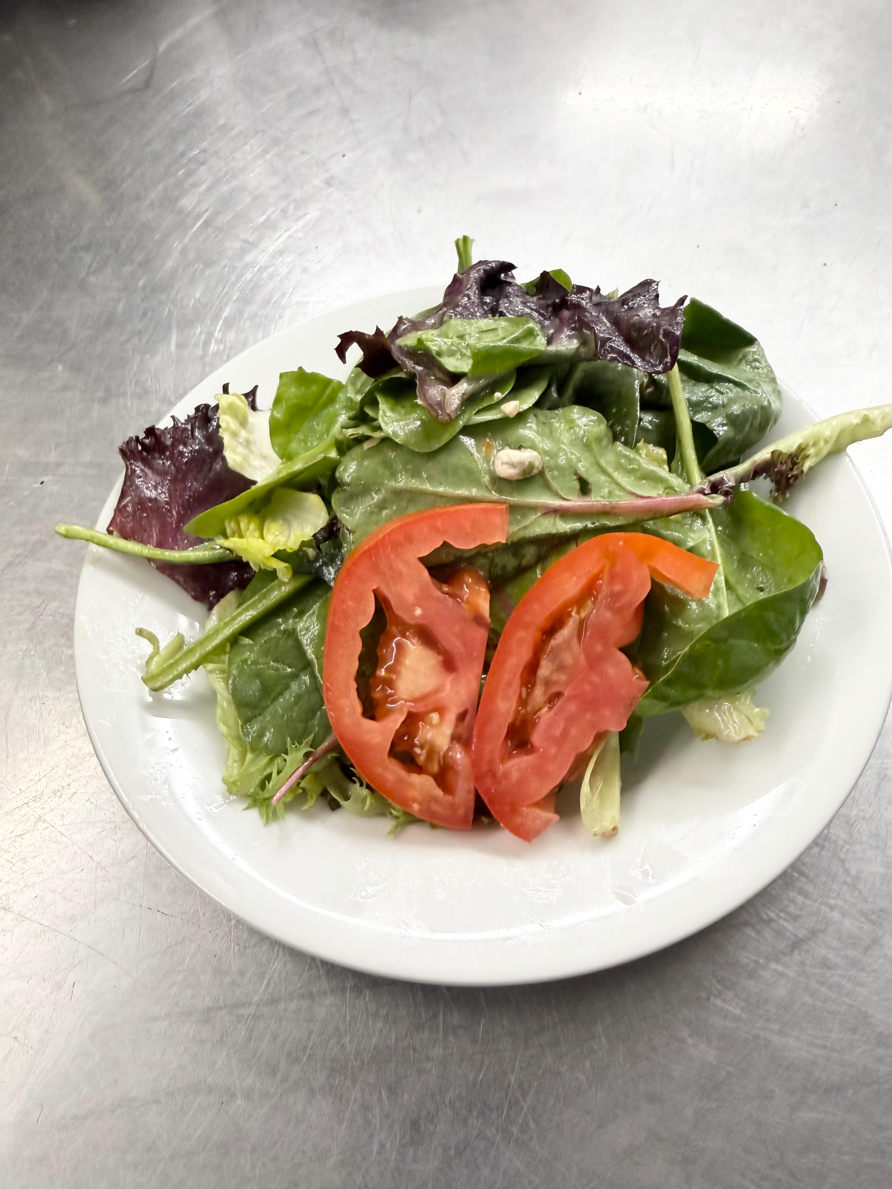 1/2 Mixed Greens.
