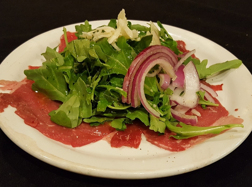 Steak Carpaccio.