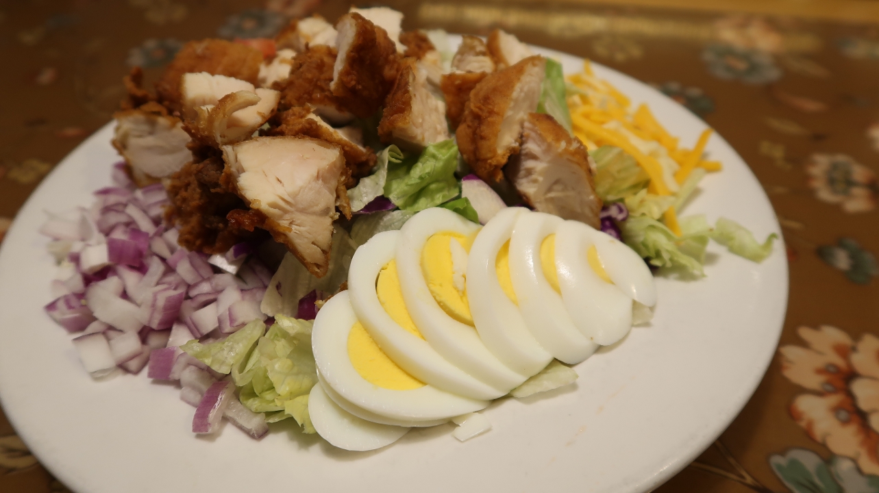 Fried Chicken Salad.