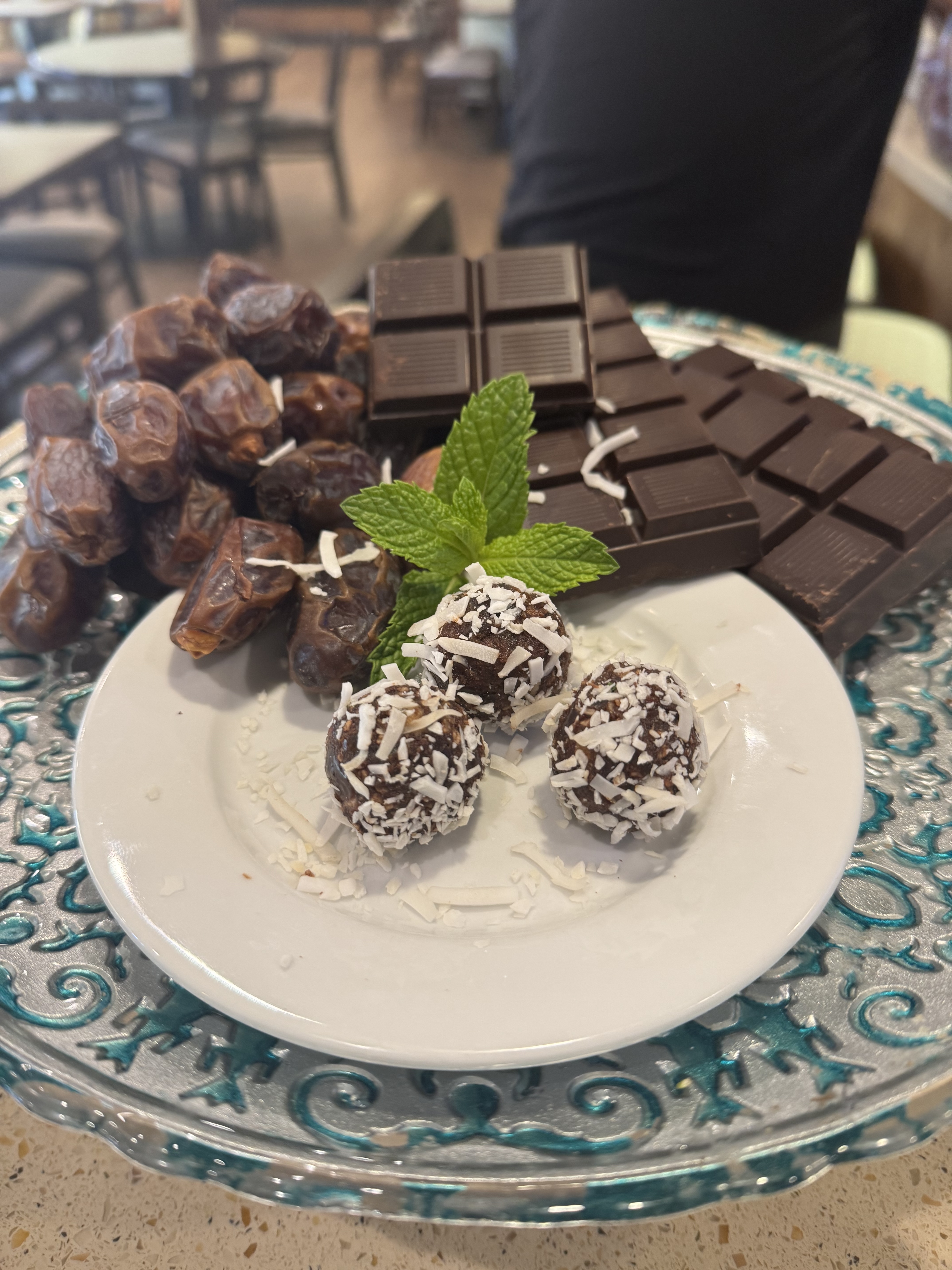 Date & Chocolate Truffles.